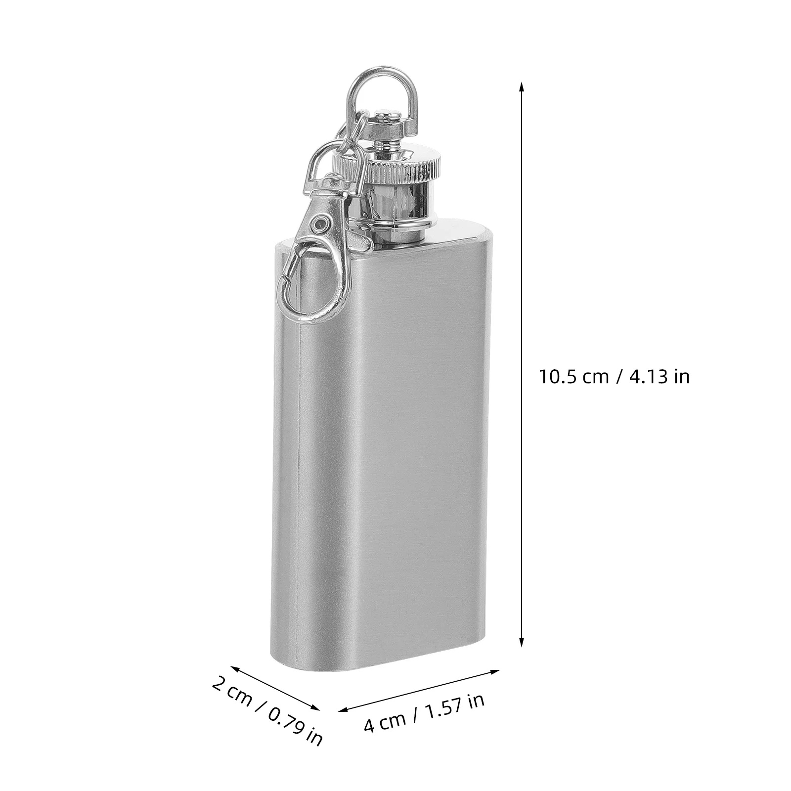 2 унции 56 мл кувшин с плоской крышкой из нержавеющей стали фляжка для виски