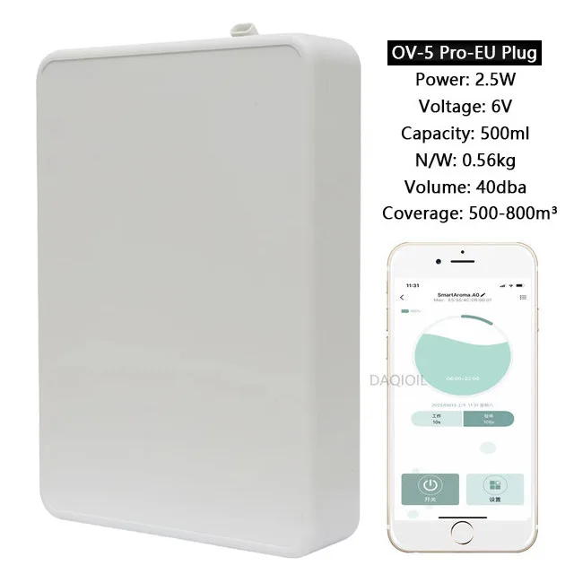 

Профессиональный беспроводной ароматический диффузор OV-5