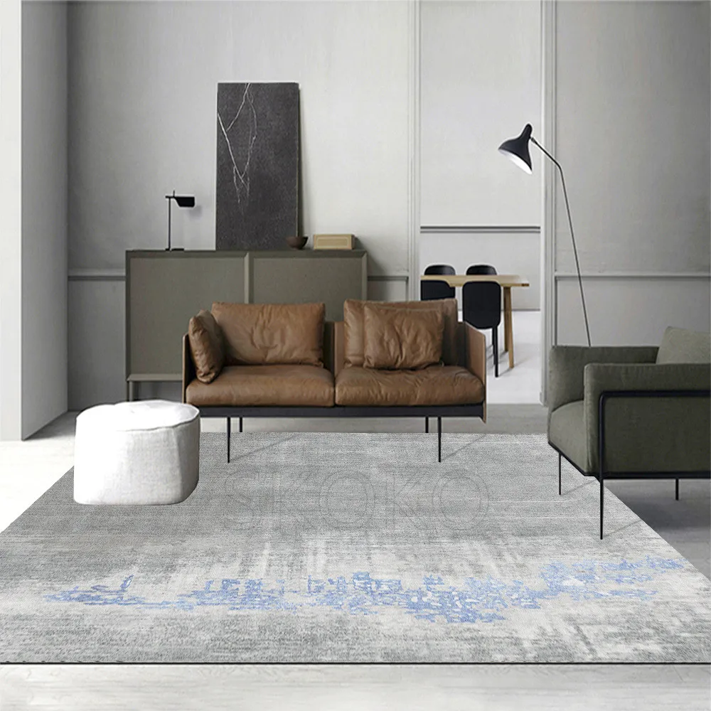 

Wabi Style Living Room Carpet Bedroom 3d Home Simple Abstract Ink Landscape Study Bedside Coffee Table Blanket Floor Mat