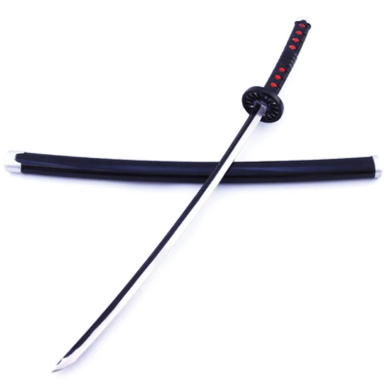 255mm Demon Hunter Katana Model Killer Sword Cosplay Metal Katana Prop Weapon Anime Battle Boy Gift Collection Model Jewelry