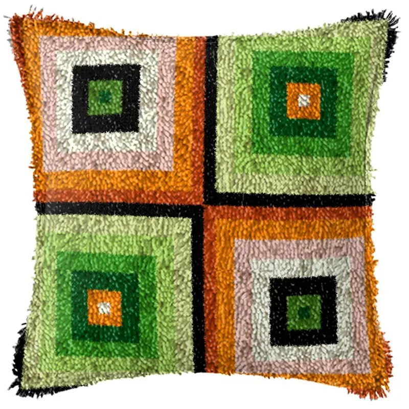 Набор крючков с защелкой подушка вышивкой наволочка узлом искусственный набор