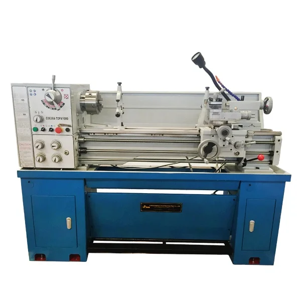 

Mini Manual Bench lathe machine for metal C0636Ax1000