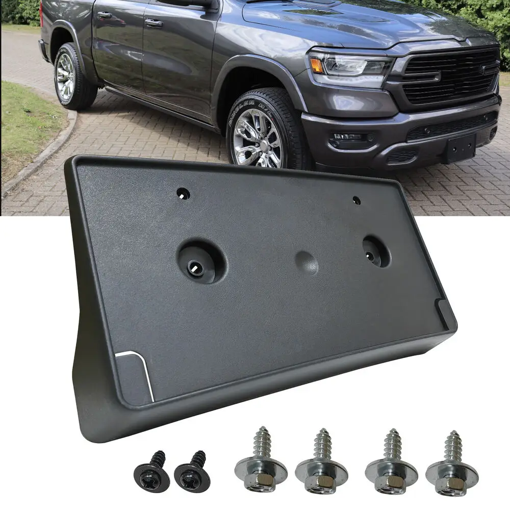 

Для DODGE RAM 1500 DT передний бампер номерной знак держатель кронштейна 2019 2020 2021 2022