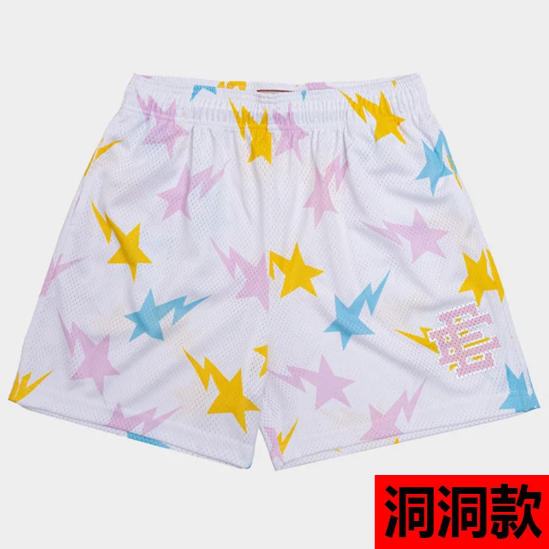 

Eric Emanuel EE Basic Shorts New York City Skyline Summer Youth Beach Casual Shorts Men's and Women's Fitness Sports Shorts Gym