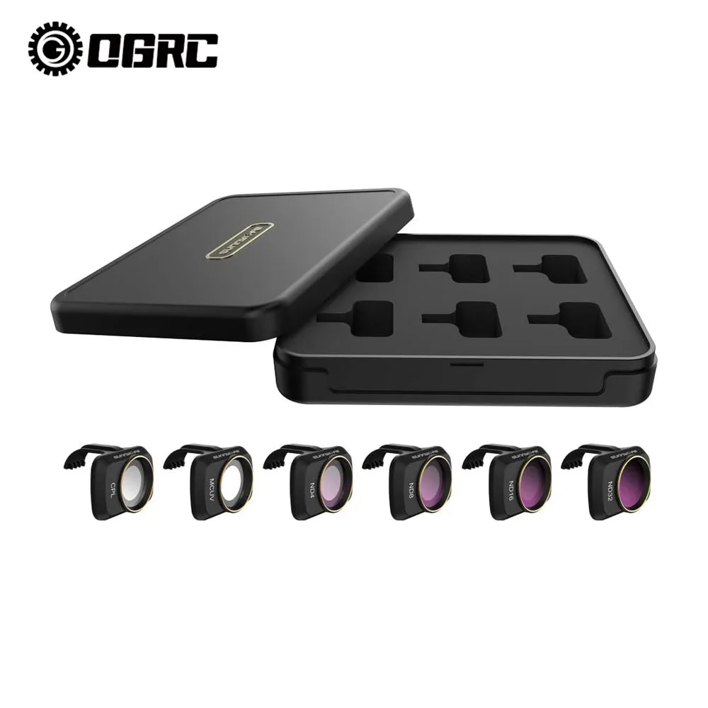 

Lens Filter Set for DJI Mavic Mini/Mavic Mini 2/Mavic Mini SE Accessories 6 Pack(CPL, MCUV, ND4, ND8, ND16, ND32)