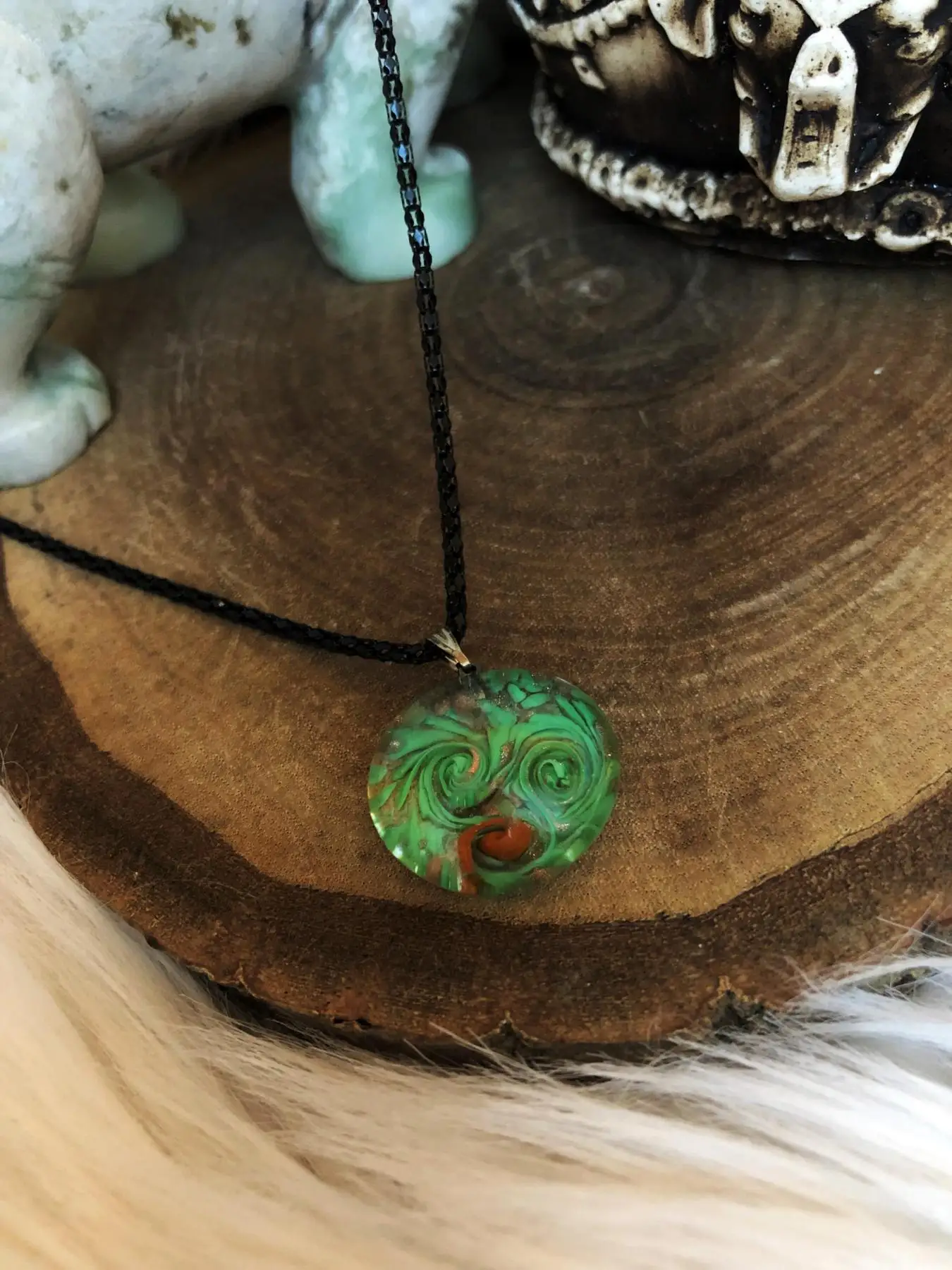 

Муранское женское ожерелье ручной работы Mrn15