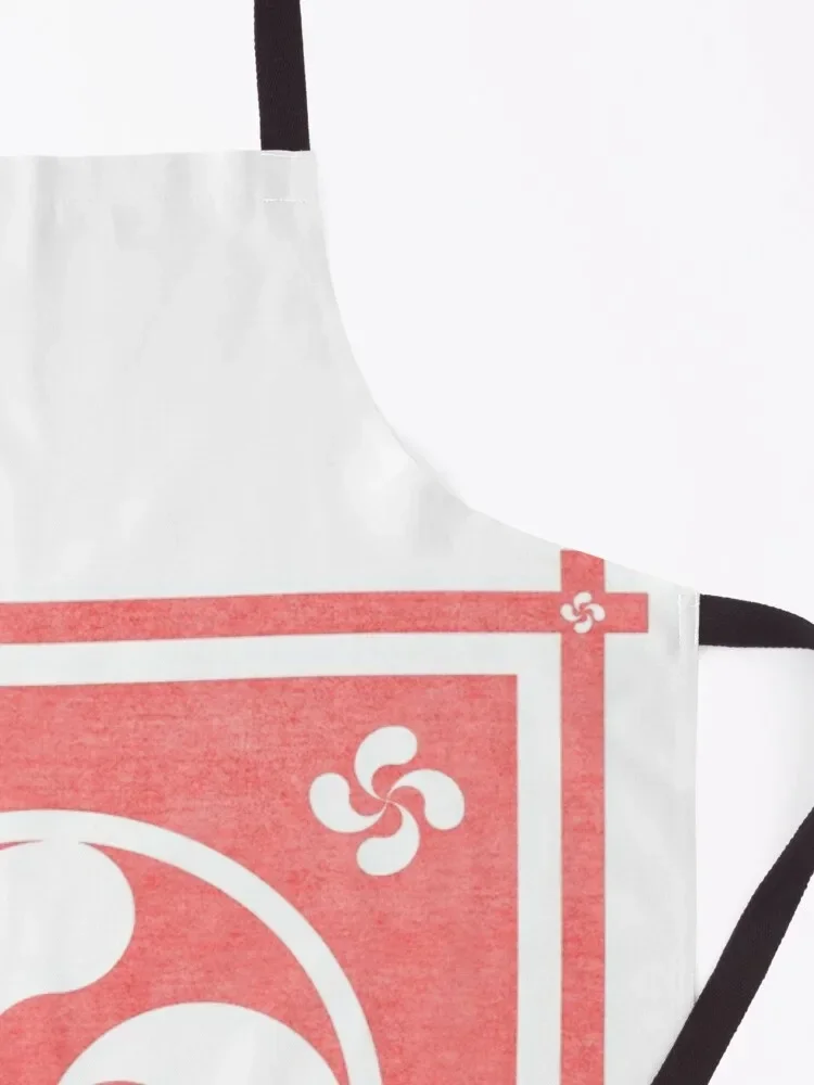 neiadi белый шарф Lauburu Фартук мужской барбекю с индивидуальным логотипом Все для