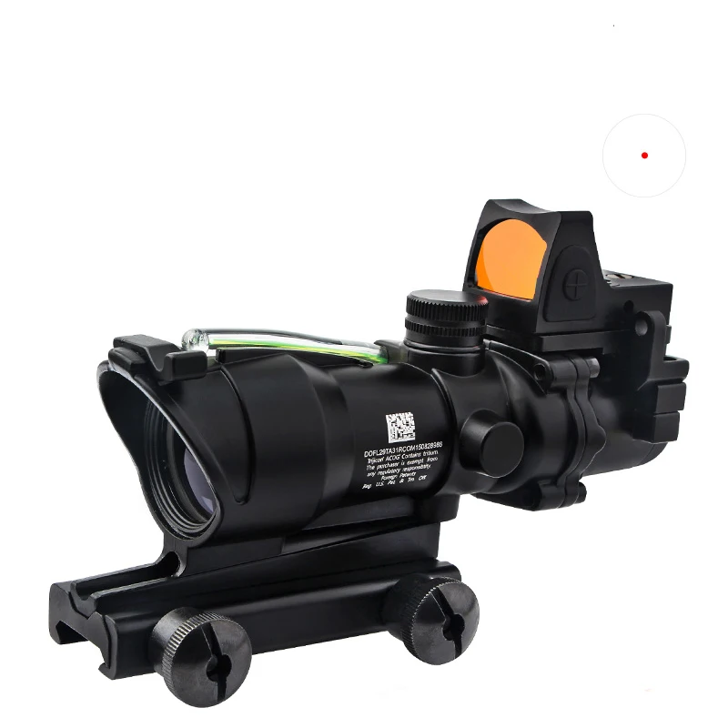 

4X3 2 волоконная Лупа scope с RMR red lence red dot holosight set