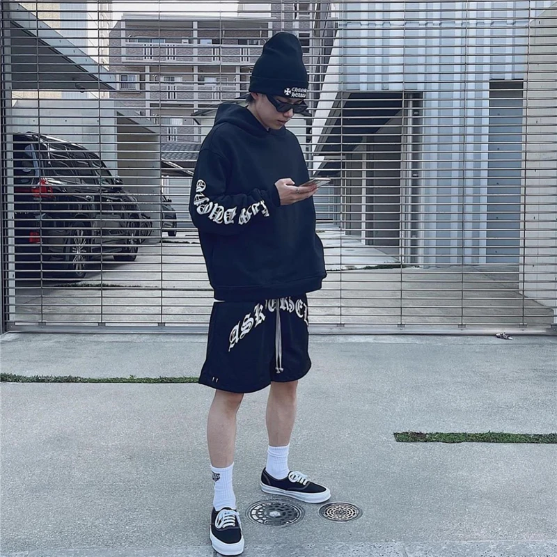 Толстовка ASKYURSELF с логотипом для мужчин и женщин Свитшот оверсайз графическим