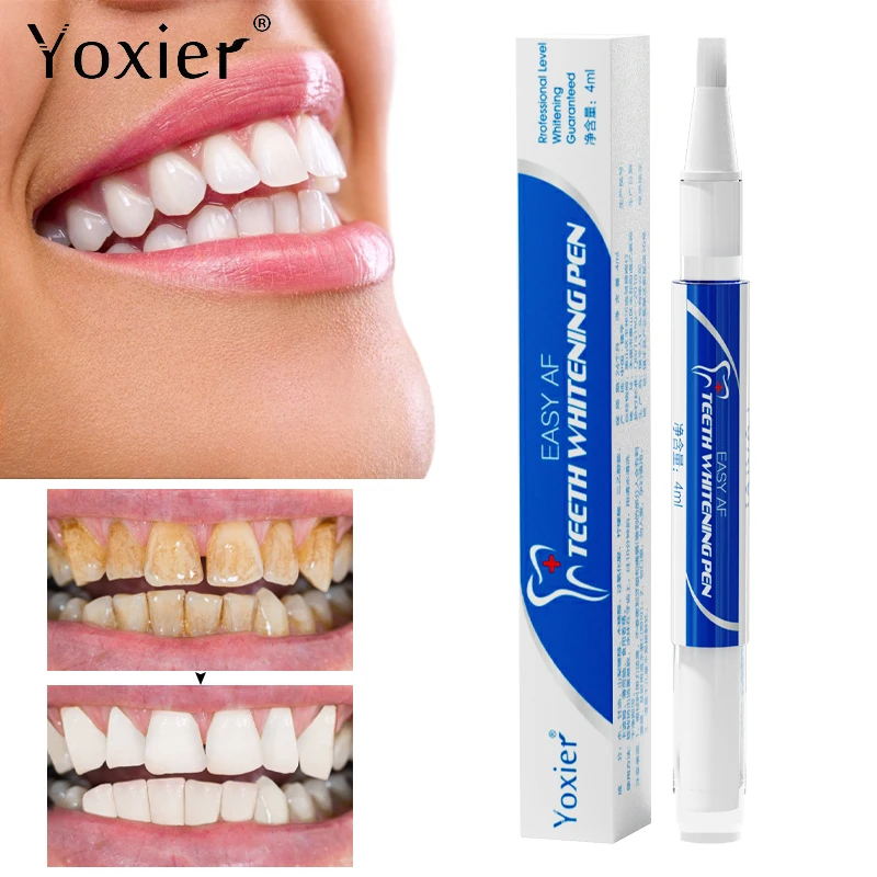 

Teeth Whitening Pen Deep Cleaning Remove Bad Breath Tartar Residual Dirt Brighten Fresh Breath Mild Not Stimulating 4ml