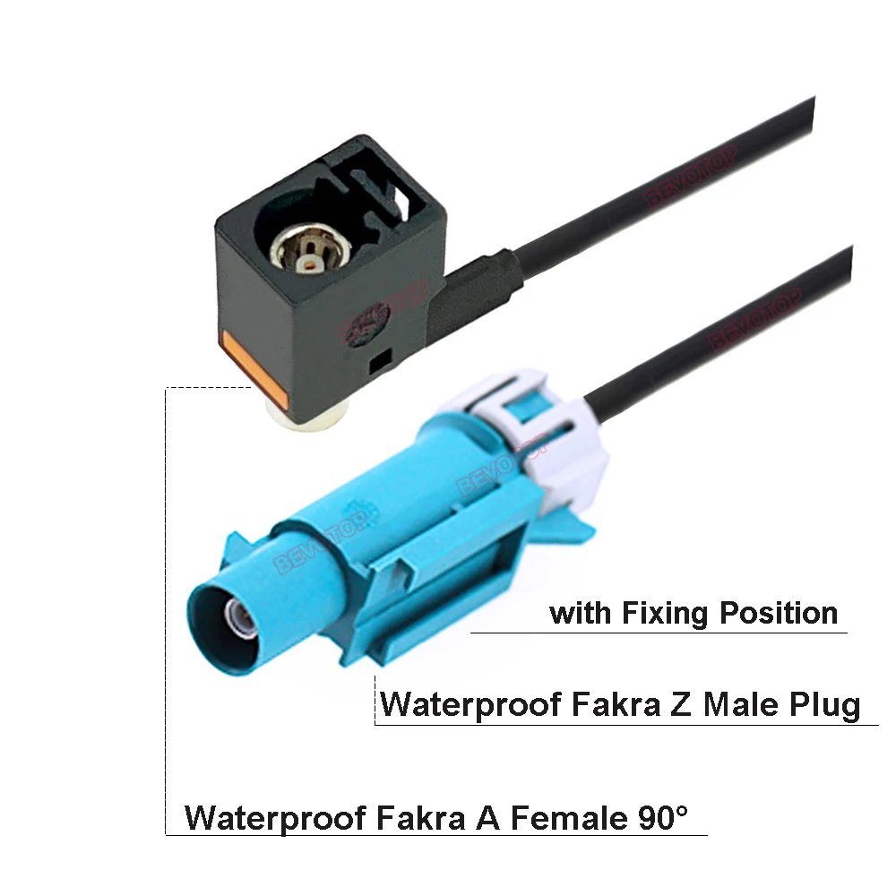 

BEVOTOP Водонепроницаемый Fakra кабель RG174