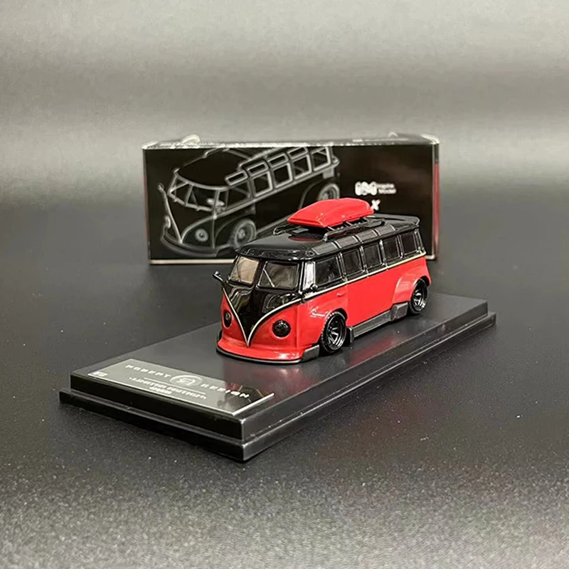 

Inspire 1:64 Model Car T1 Bus Alloy Die-cast Vehicle Display Collection - Red