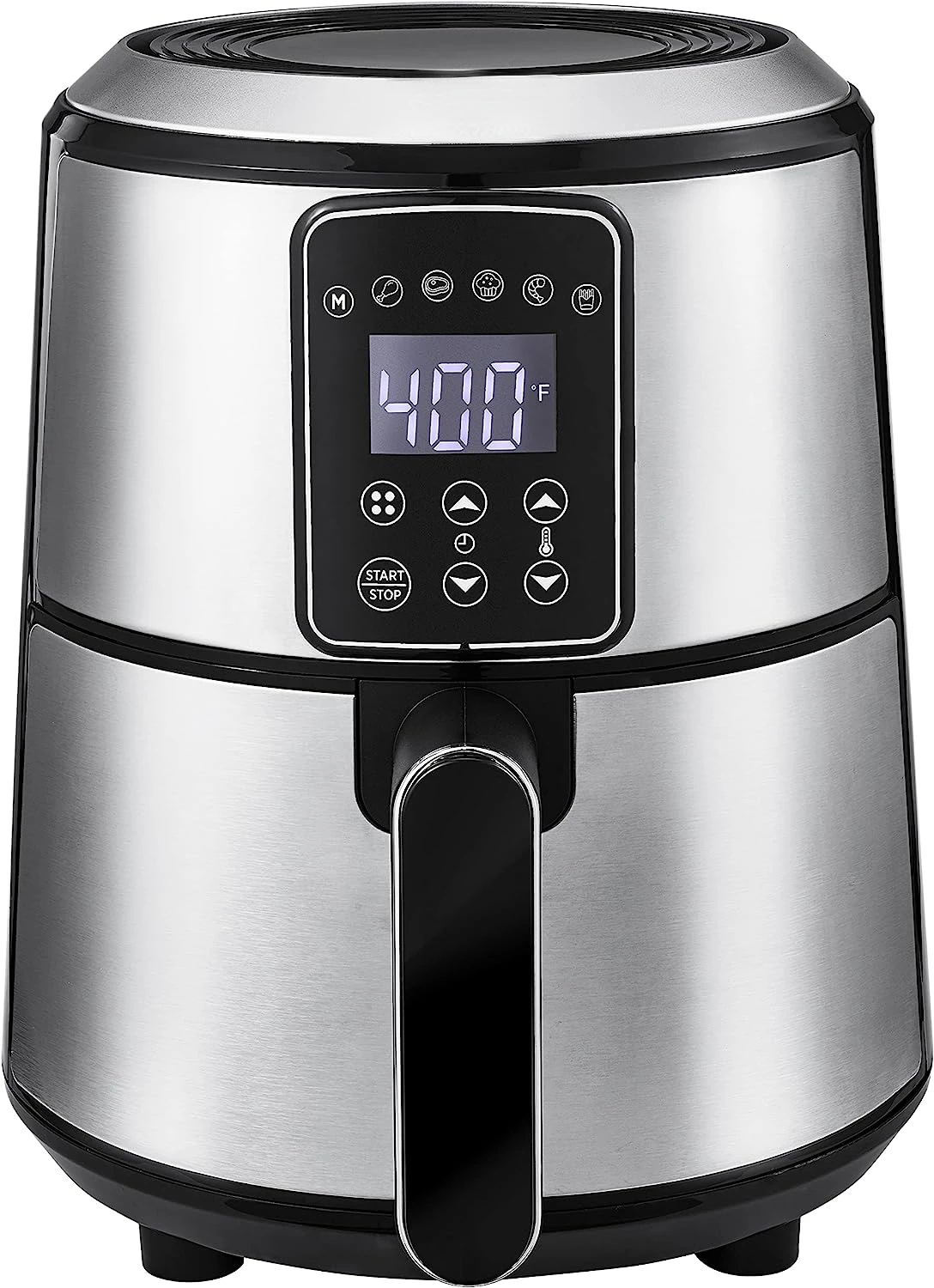 

Digital Air Fryer, Faster Pre-Heat, No-Oil Frying, Fast Healthy Evenly Cooked Meal Every Time, Dishwasher Safe Non Stick Pan and