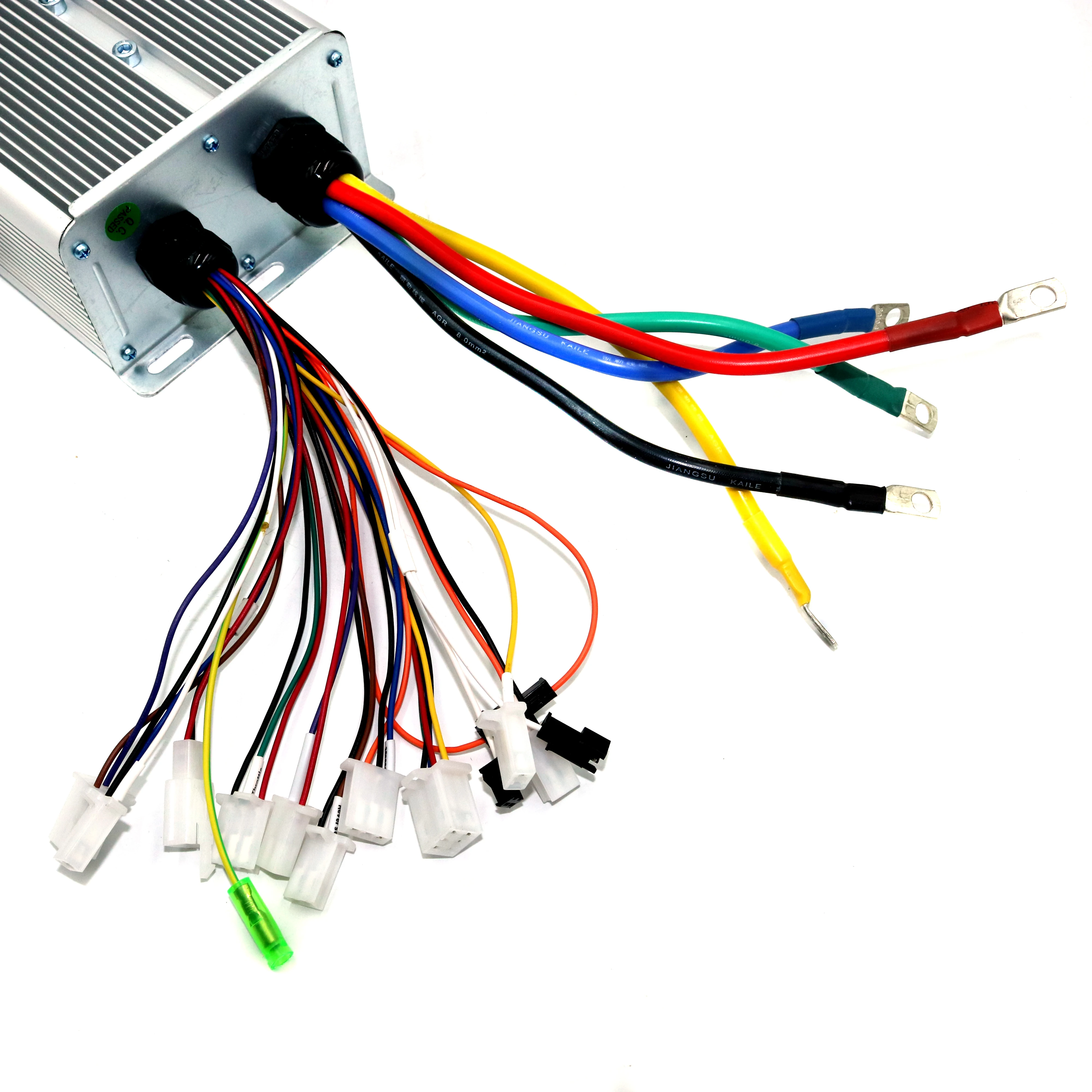 Greentime 24 MOSFET 48-72V 3000W 80Amax блеск контроллер двигателя EV без щетки скорости с датчиком и без датчика