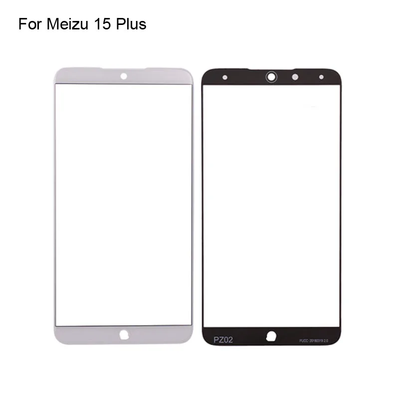 

Внешний стеклянный объектив для Meizu 15 Plus для Meizu 15 Plus M891Q сенсорный экран Внешний стеклянный чехол без гибкости