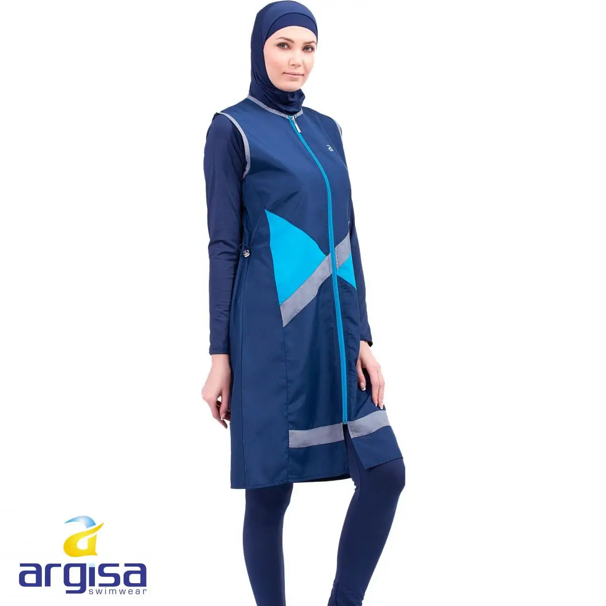 Argisa 7118 жилет в колготки длинные штаны размера плюс полный Буркини мусульманских