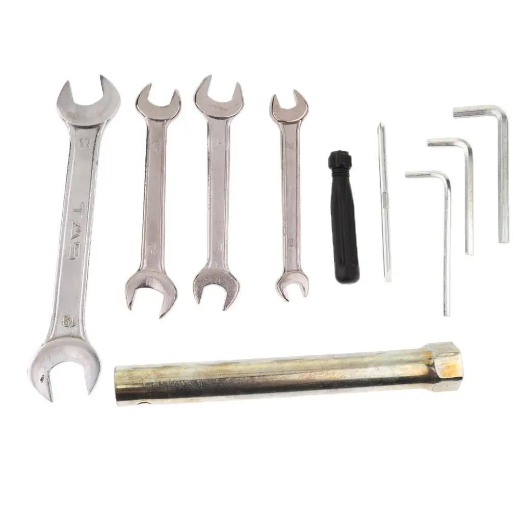 

10pcs Go Kart Wheel Nut Wrench Screwdriver Tool for ATV Motorcycle Repair