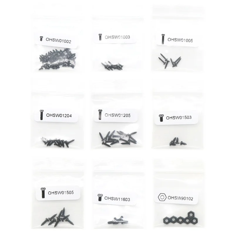 Orlandoo Hunter X01 аксессуары полный набор винтов 1:32 радиоуправляемая модель