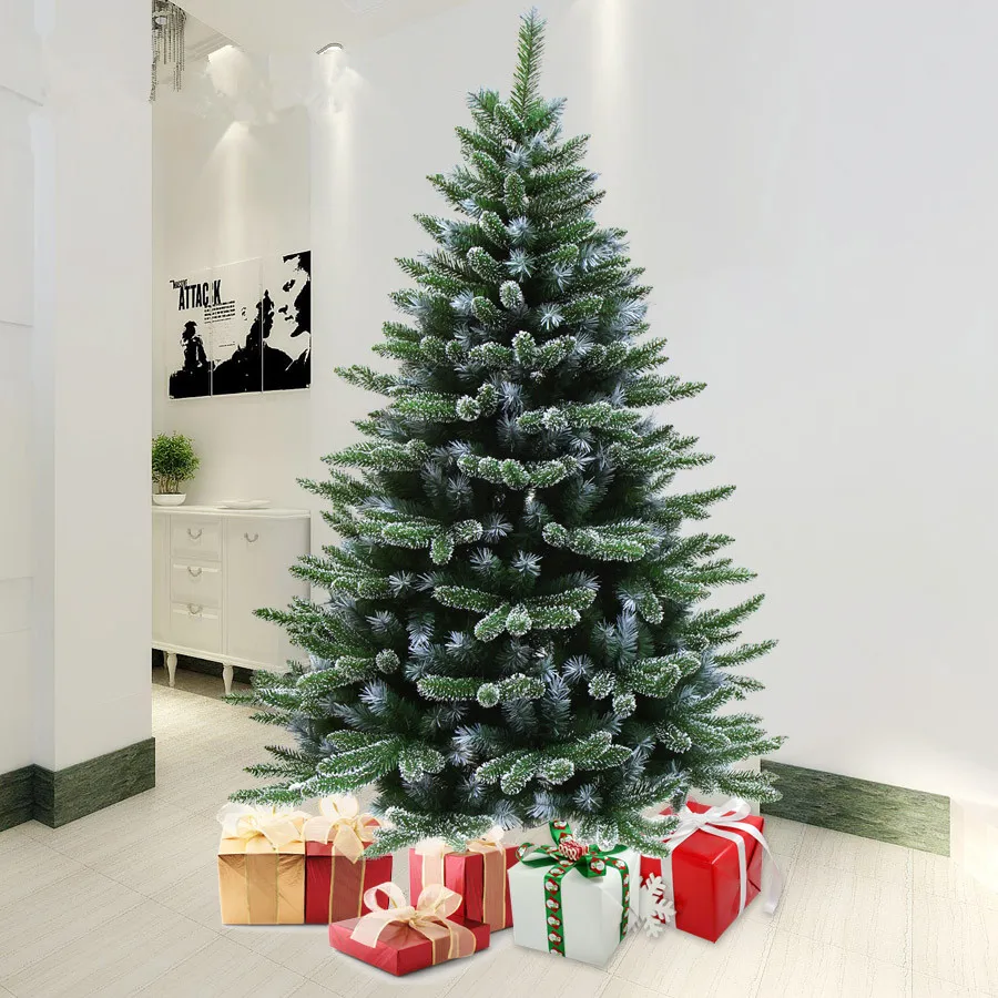 2022 240cm Christmas tree hand assembled luxury New Year decorations Snowflake | Дом и сад