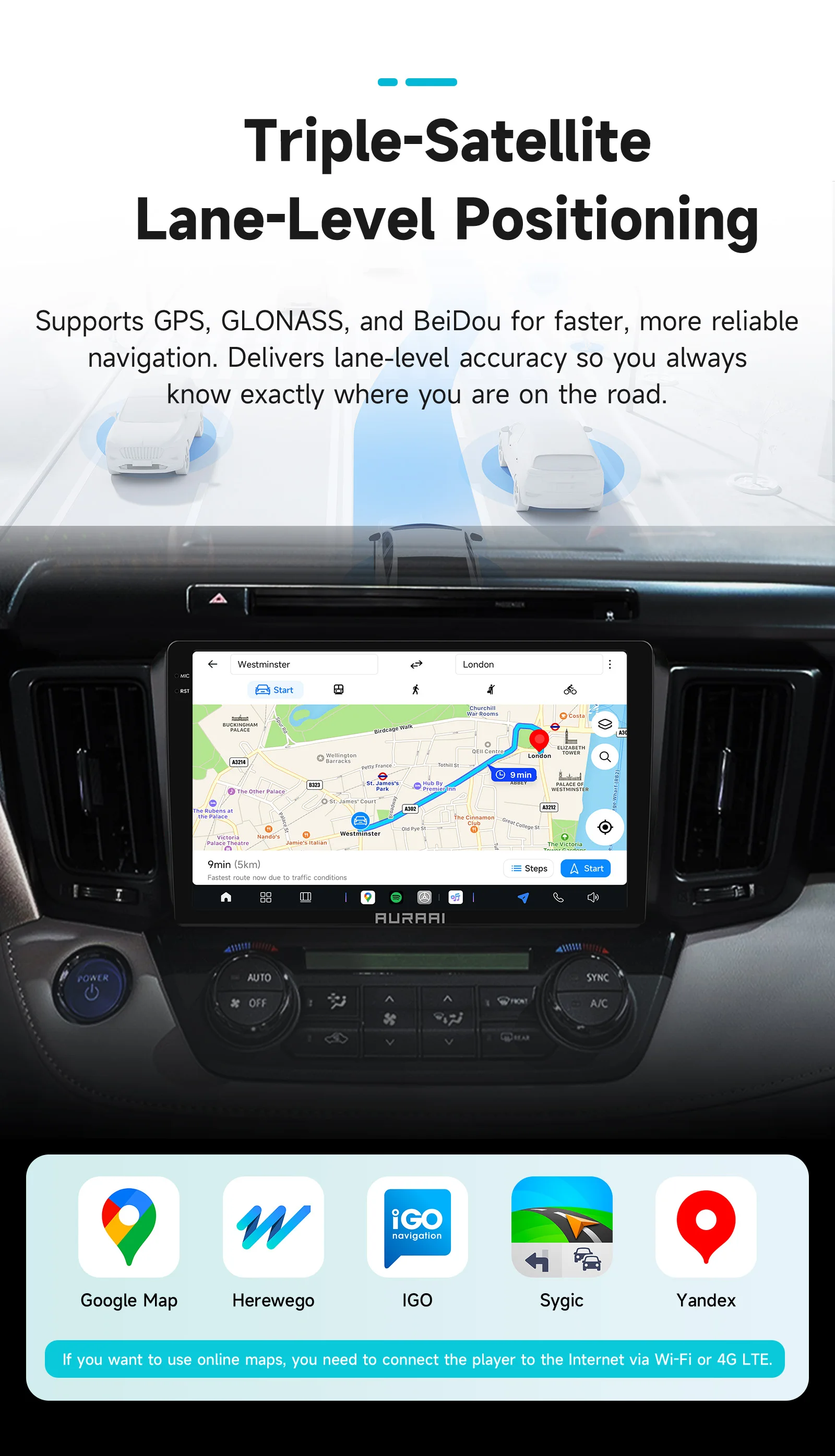 Фото Автомагнитола Octa Core 7870 Android Auto для Toyota RAV4 2013-2018, интеллектуальные автомобильные системы, навигация GPS, мультимедийный видеоплеер, Carplay №5