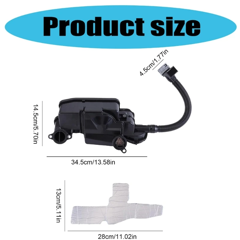 BC3Z6A785A PCV CCV маслоотделитель в сборе для моделей с 11 по 16 объемом 6 7 л