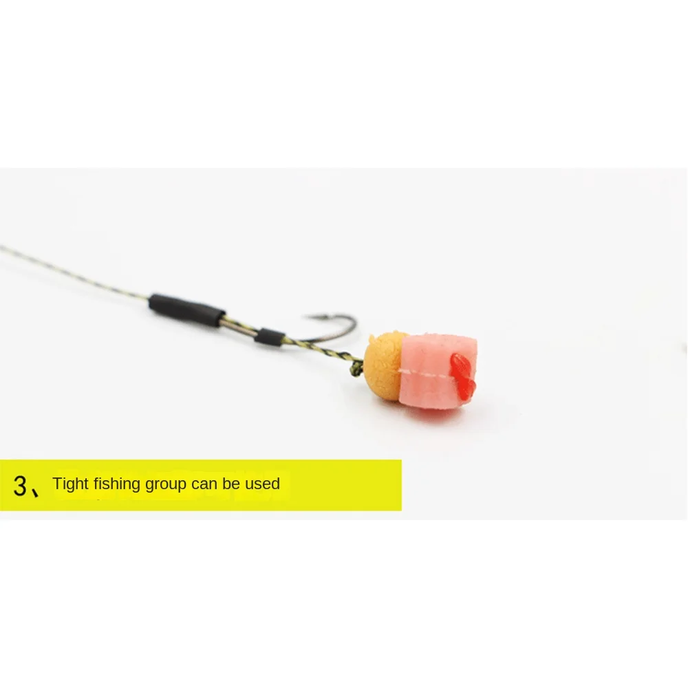 Ronnie Rig Hook Stops Beads V Stop Carp Hair Rigs Fishing Chod fishing TPR Pop UP Boilies Спорт на открытом воздухе