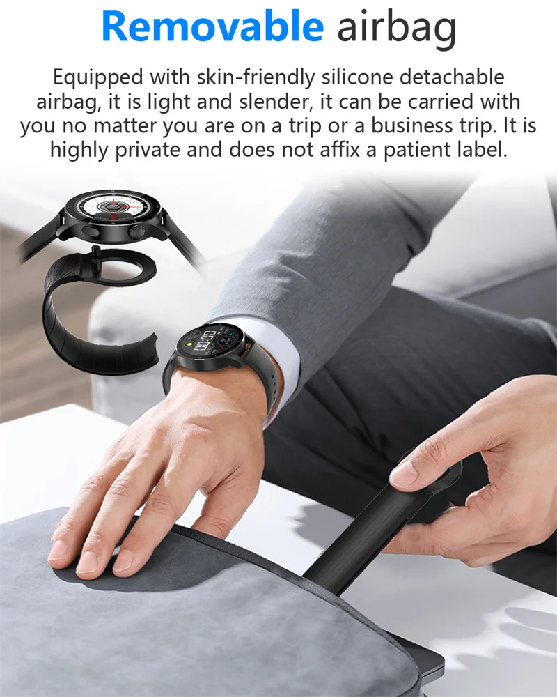 2022 New Smart Watch Men Health Heart Rate Blood Pressure Fitness Sport Watch IP68 Waterproof SmartWatch For Men HUAWEI IOS+Box