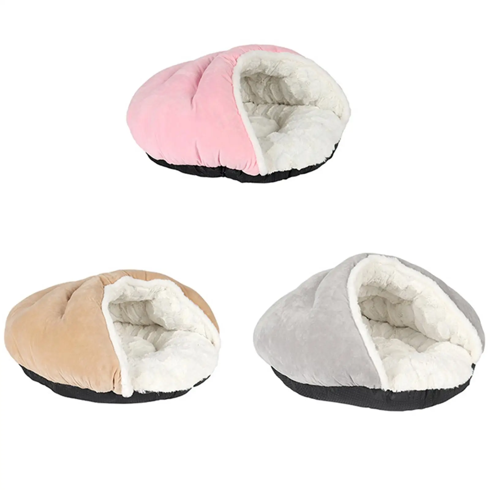 

Спальная кровать для кошек, согревающая пещера для маленьких и средних собак, кошки, морская свинья