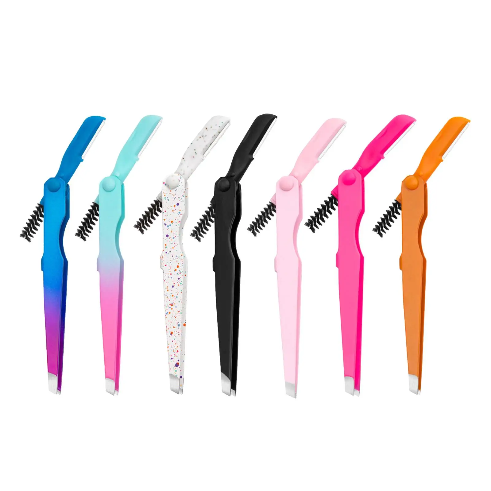 

Eyebrow Tweezers Tool Multipurpose Comfortable Hair Remover 3 in 1