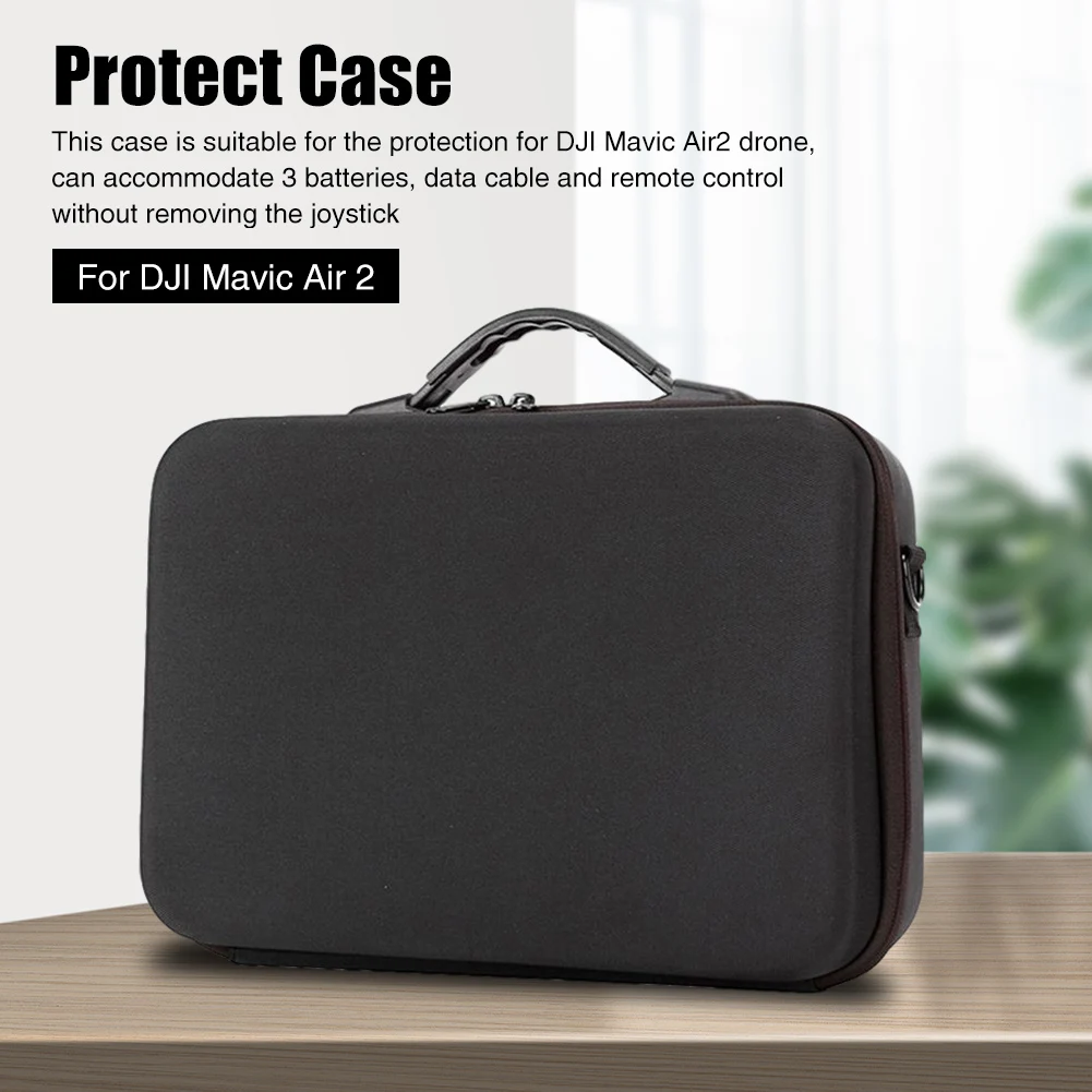 

Outdoor Remote Controller Protect Case Travel Carrying Bag Portable Waterproof Drone Accessory Hard EVA For DJI Mavic Air 2