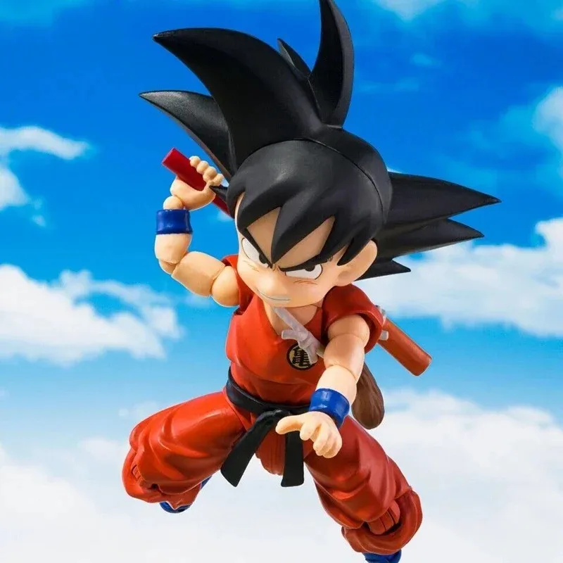 Оригинальные фигурки героев мультфильма Bandai Dragon Ball S.H. Фигурс Сон Гоку аниме
