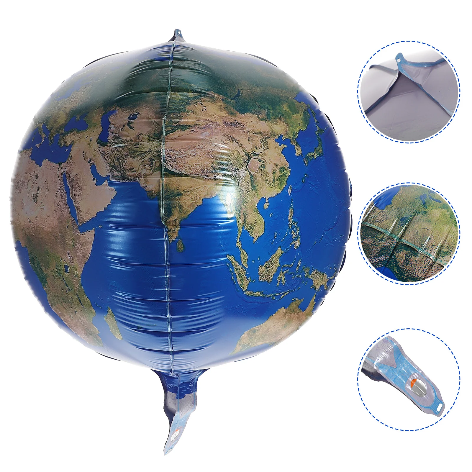 

Balloon Balloons Foil Party Globe Earth World Map Decor Sphere Space Decorations Wall Birthday Aluminum Round Decors Aluminium