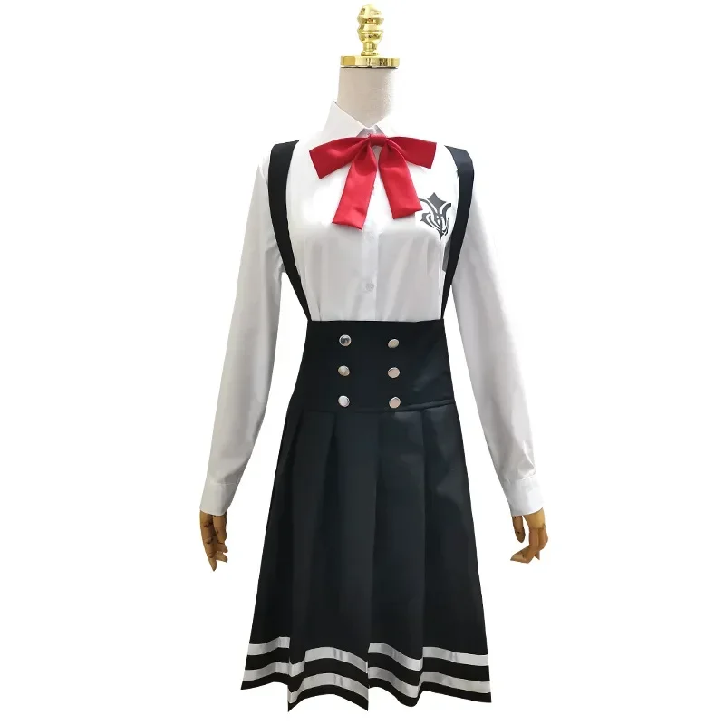 Cosbao аниме Danganronpa V3 Shirogane Tsumugi косплей костюм школьная форма для девочек платья