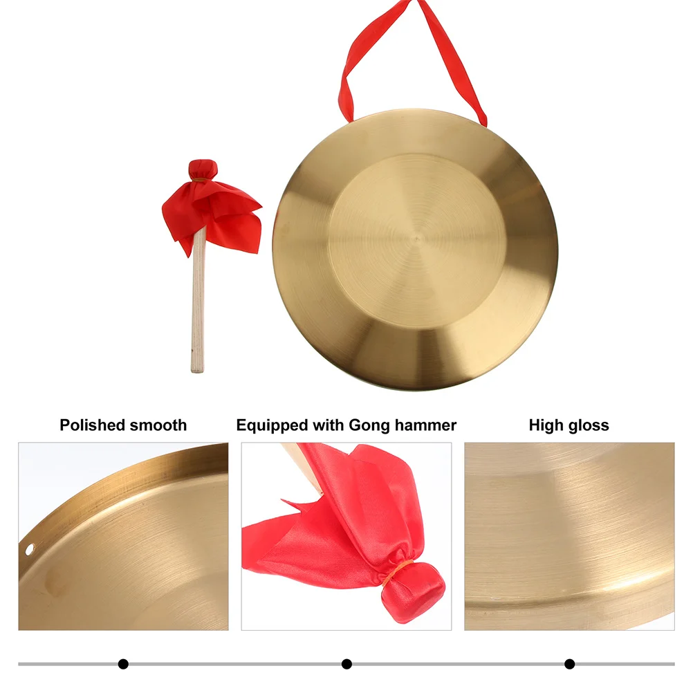 Игрушечный гонг-игрушка Оперный музыкальный инструмент Китайский молоток