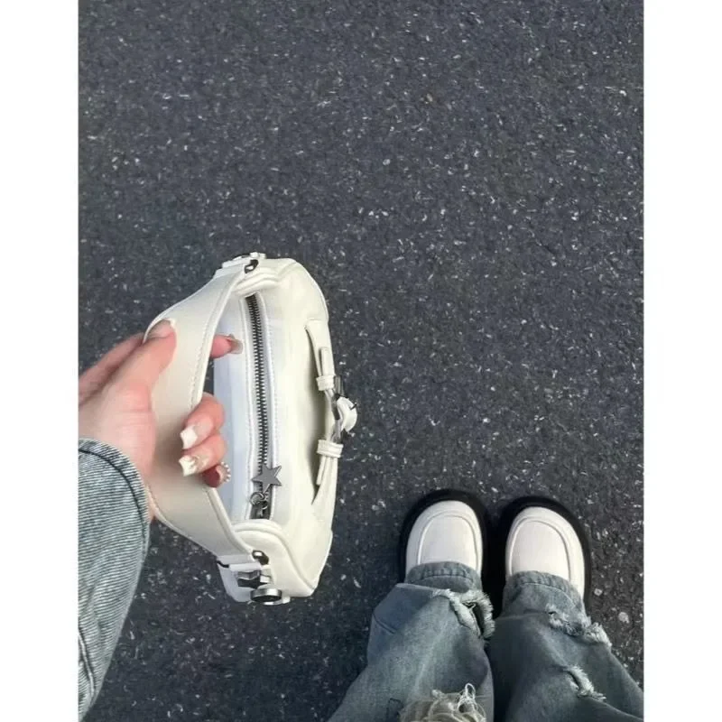 Новинка 2024 Высококачественная Наплечная Сумка в стиле ретро со звездами для