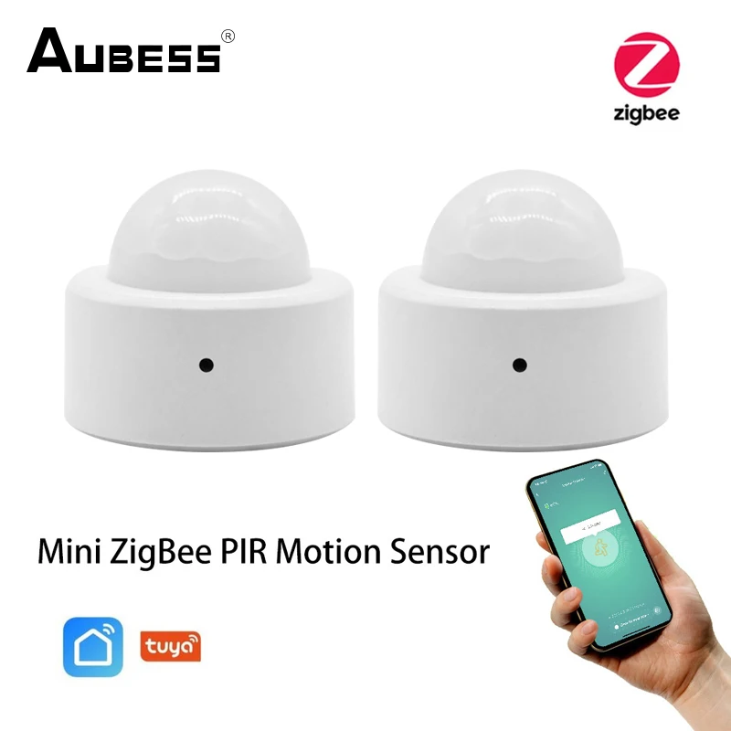 

Инфракрасный датчик движения Tuya ZigBee PIR, автоматический детектор человеческого тела, шлюз с узлом, беспроводная миниатюрная безопасность дл...