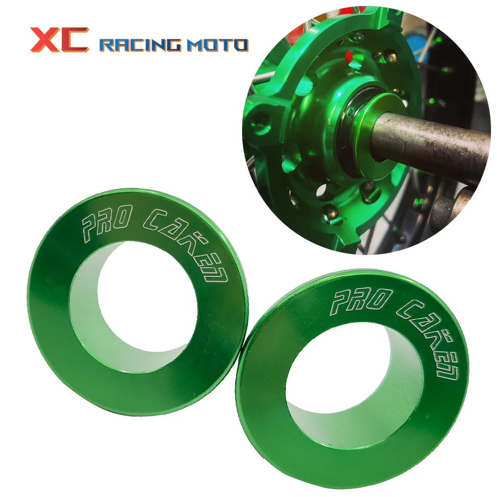 

CNC Aluminum Rear Wheel Hub Spacer For KAWASAKI KLX450R 2015 KXF250 KXF450 KX250F KX450F 2006-2014 KX125 KX250 2006 2007 2008