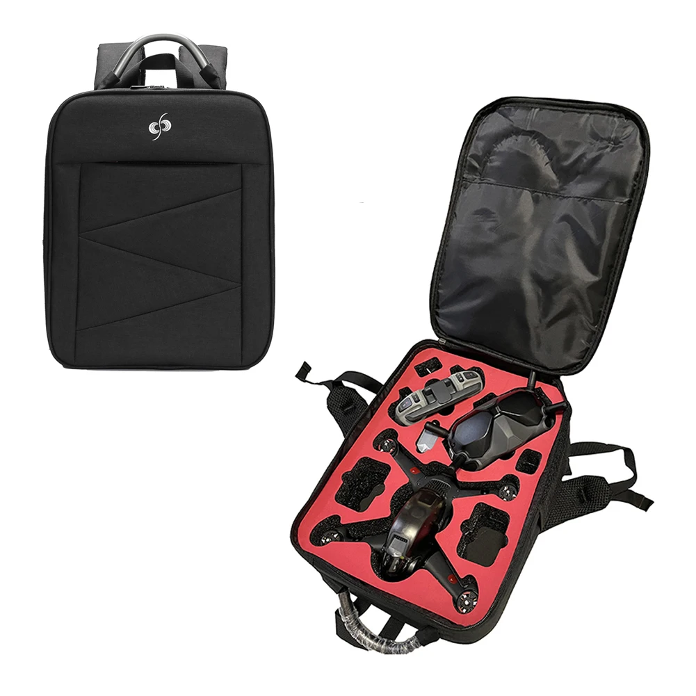 

Для DJI FPV рюкзак сумка на плечо водонепроницаемая сумка для хранения для DJI дрона дистанционное управление FPV очки V2 портативный чехол для переноски