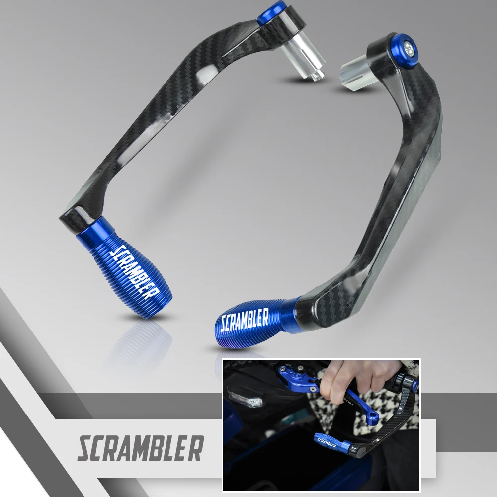 

Motorcycle Accessories Aluminum Brake Clutch Lever Guard Protection For DUCATI SCRAMBLERCAFE 2019 2020 SCRAMBLER CAFE RACER