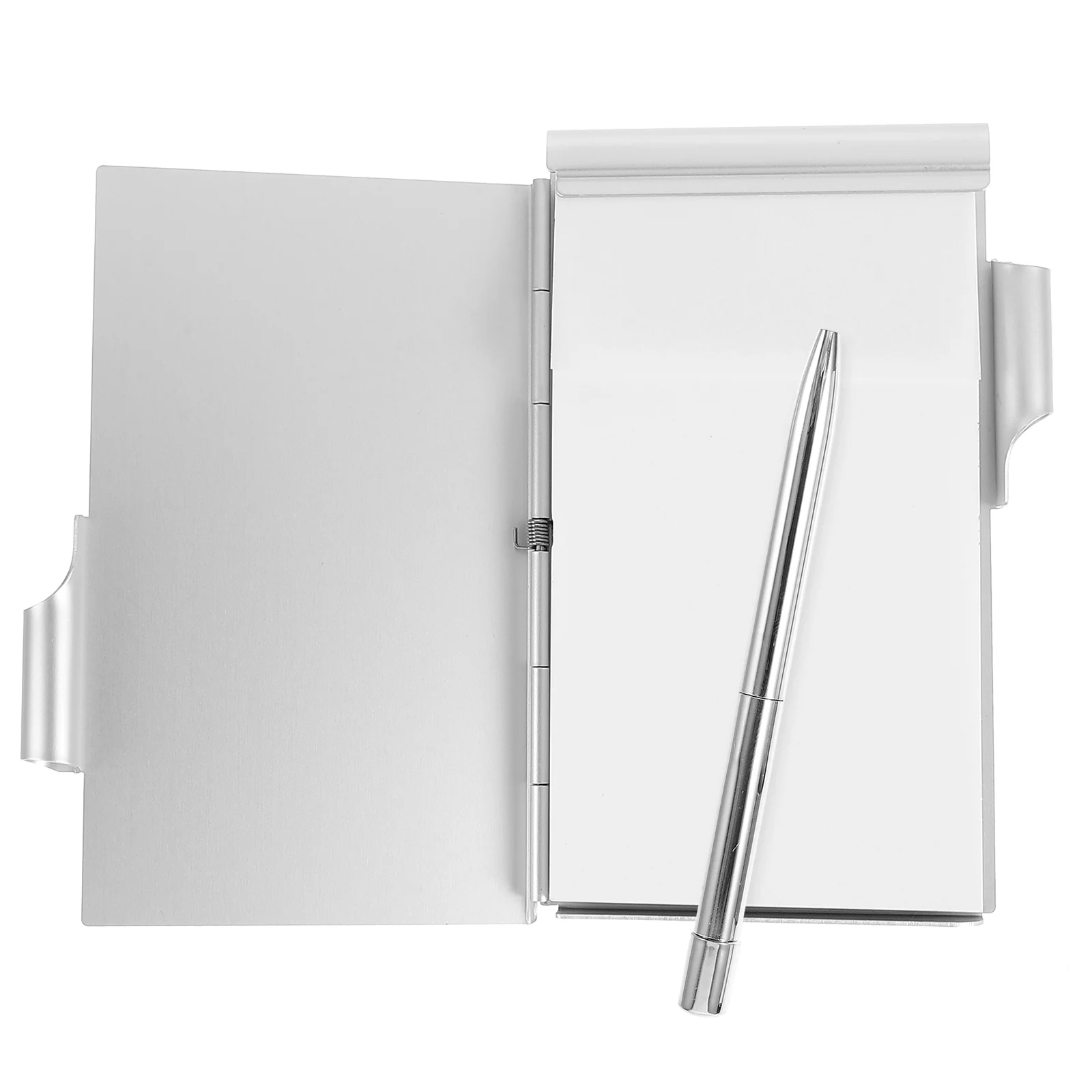 

Pocket Notebook with Pen Office Metal Notepad Small Pocket Notepad with Pen Metal Notebook To do list Notebooks