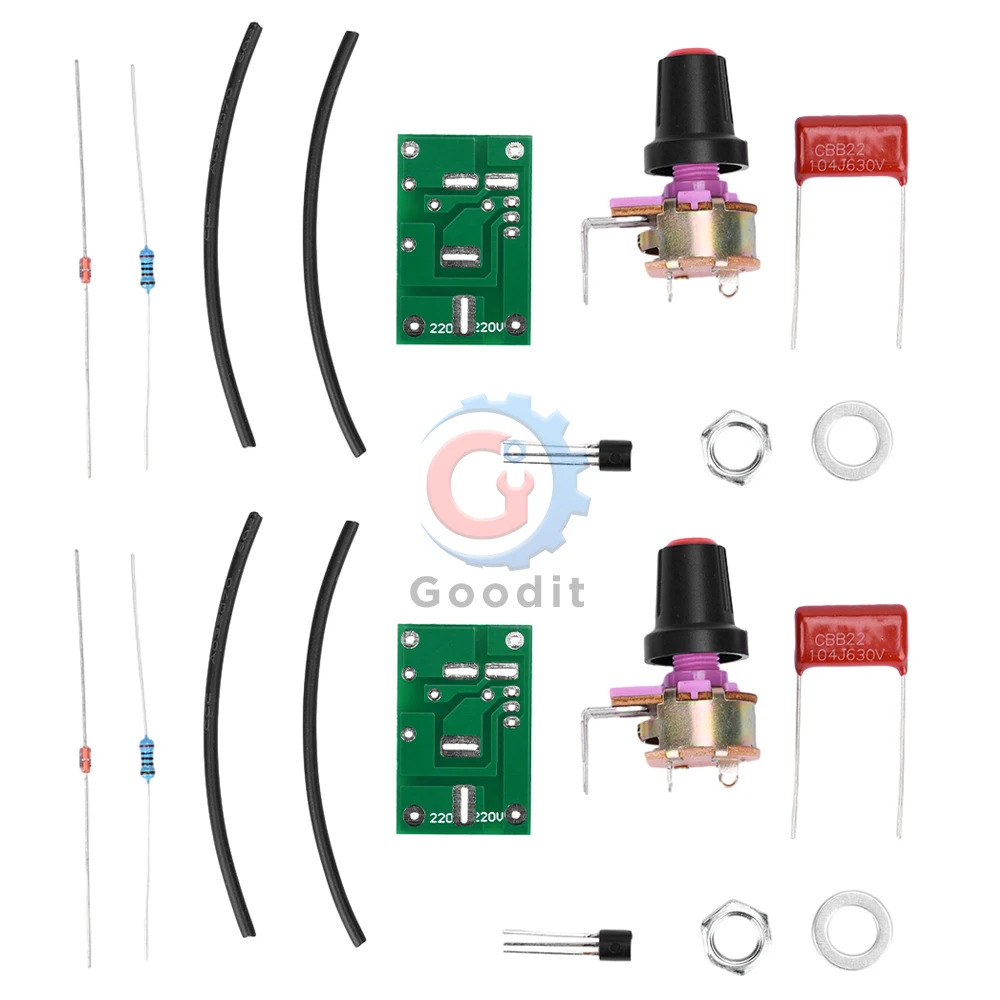 

Gaqqee модуль диммера 100 Вт 2 шт.