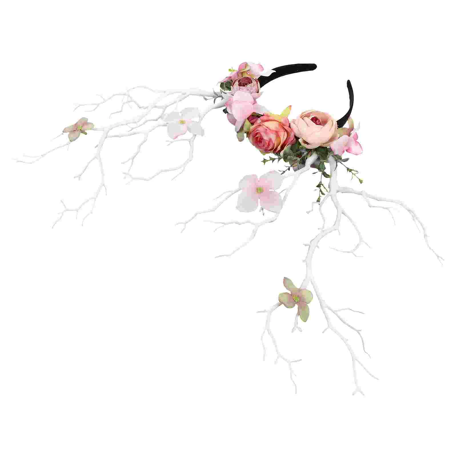 

Apparel Hair Accessory Kids Headband Flower Headdress Fabric Festival Adorn Party Miss Decor