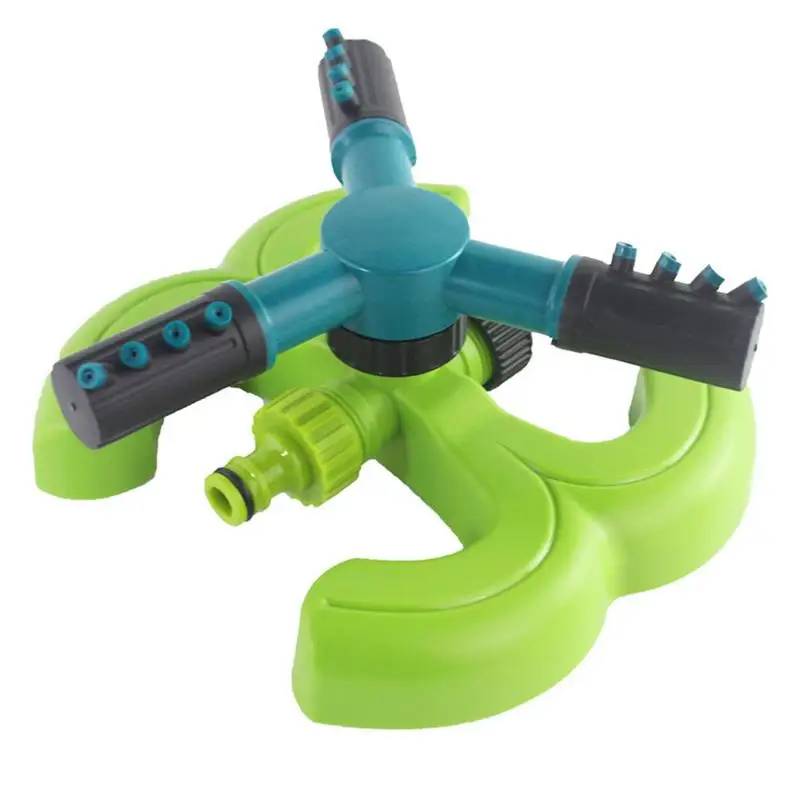 

Lawn Rotating Sprinkler Automatic 360 Degree Rotating Yard Sprinkler Stable Leakproof Adjustable Sprayer Wide Coverage