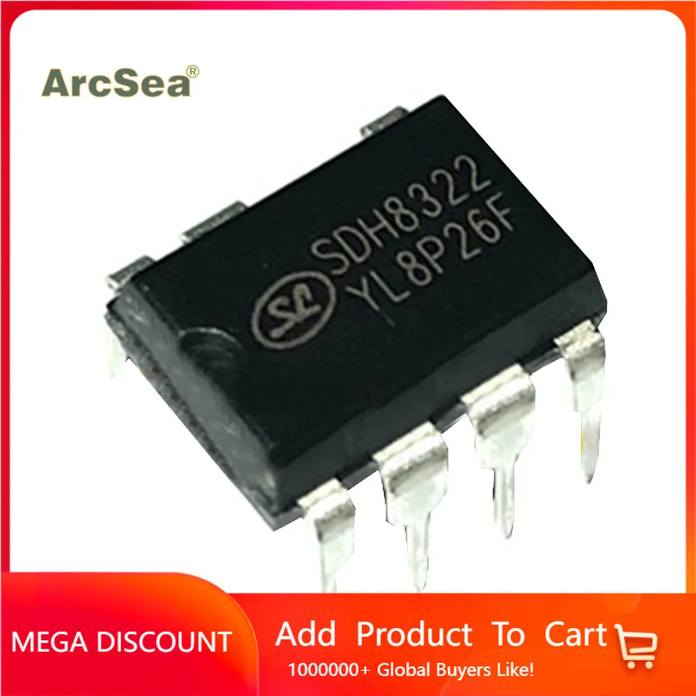 

10PCS-50PCS original SDH8322 38323 management chip DIP-8