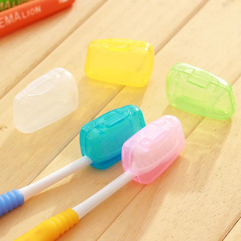 

5Pcs/set Colorful Toothbrush Headgear Portable Tooth brush Cover Tooth Brush Head Cleaner Protector For Travel Hiking Camping