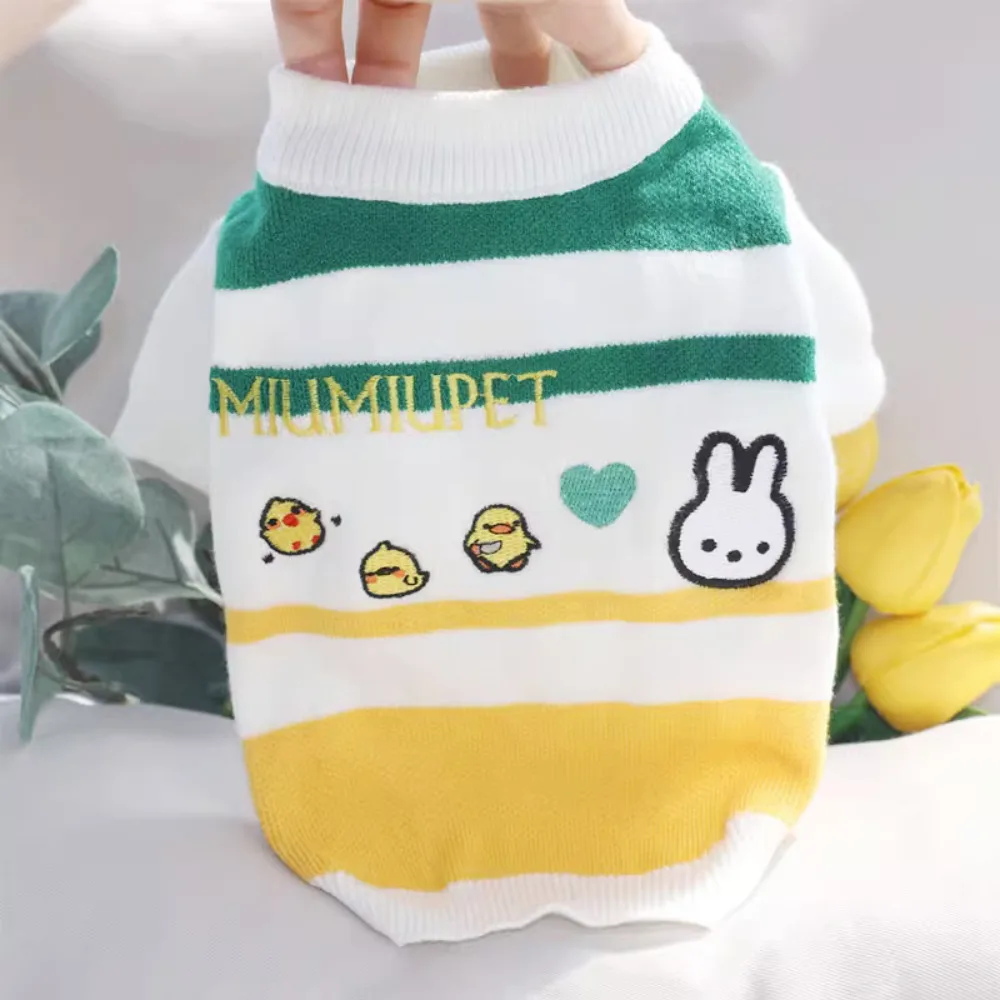 

Puppy Clothes Autumn Winter Pet Cute Cartoon Sweater Cat Desinger Pullover Small Dog Warm Knitwear Yorkshire Pomeranian Poodle