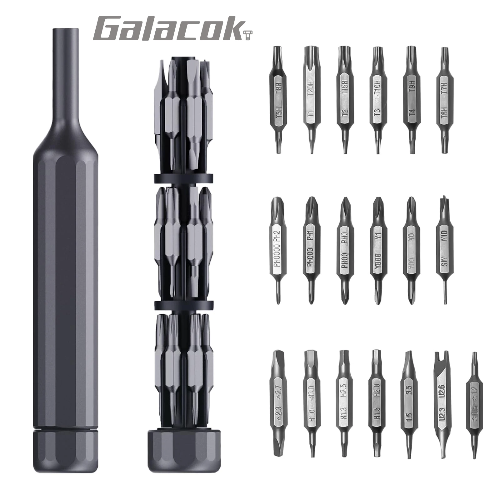 

Набор отверток 39 в 1, сплав стали