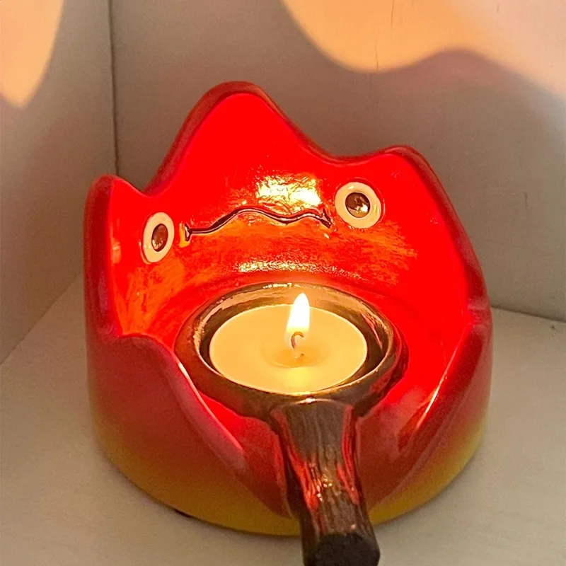 Милый подсвечник Casifa поддержка пепельницы мультяшная ароматерапия основание