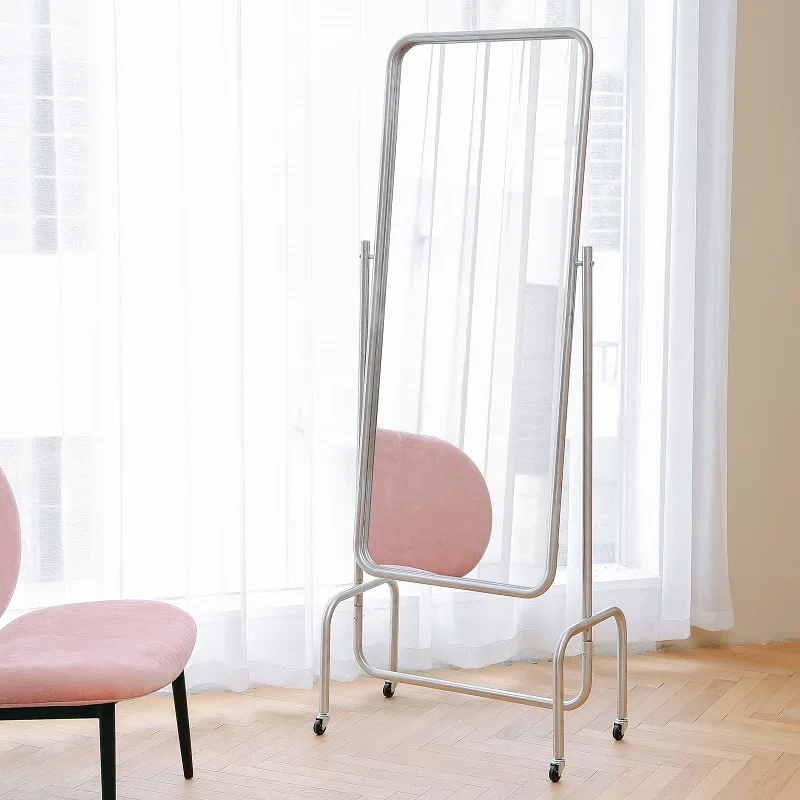 Зеркало для магазина одежды полноразмерный бытовой шкив мобильный пол из