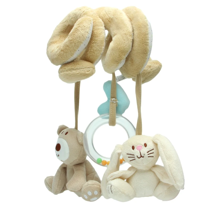 

Car for SEAT Toy Pendant Lovely Plush Rattle for Doll for Baby Sensory Brain Dev